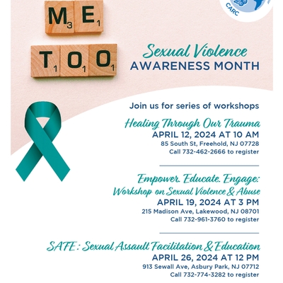 Sexual Violence Awareness Month Workshops