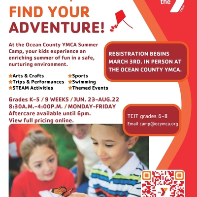 Ocean County YMCA Summer Camp 2025